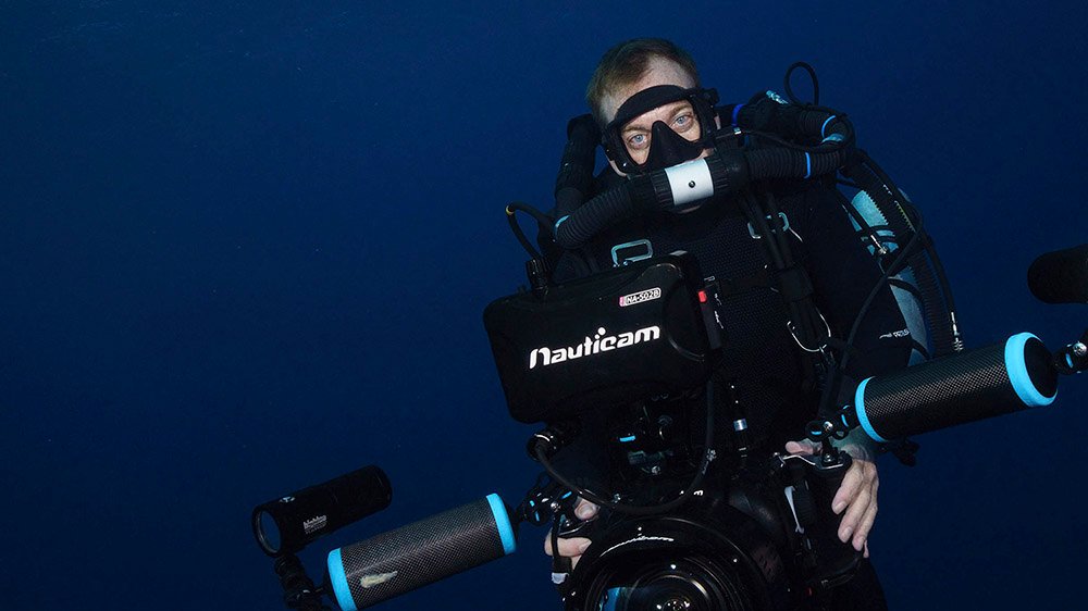 Underwater cameraman Palau Richard Brooks