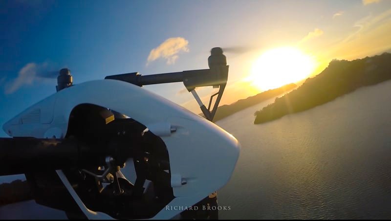 Drone Pilot Palau aerial filming