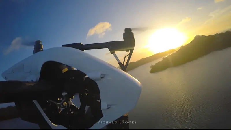 Drone Pilot Palau aerial filming