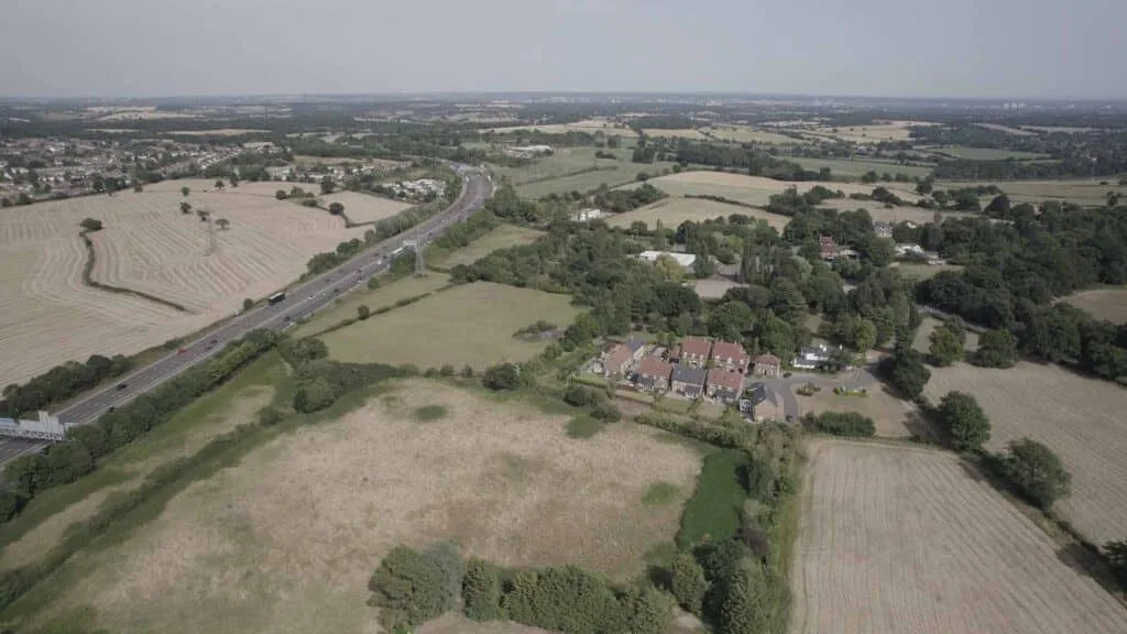 Ungraded LOG drone footage